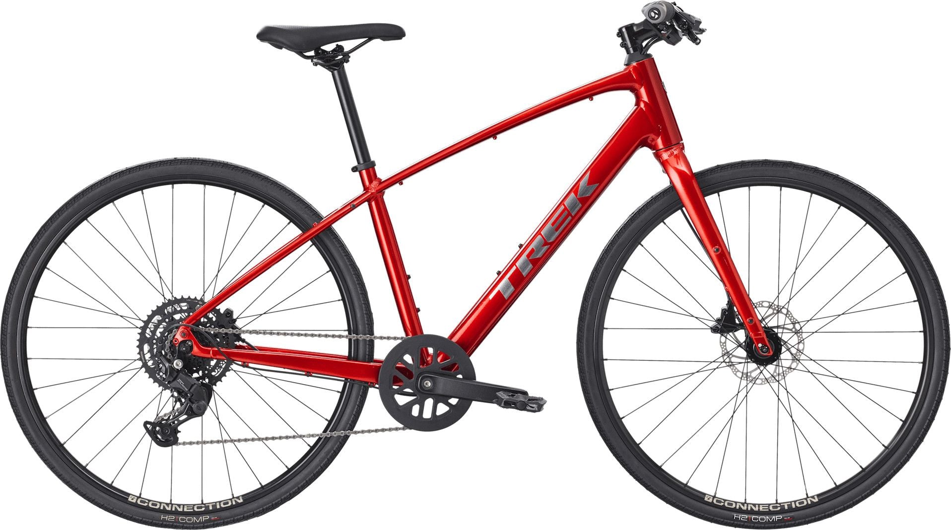 Vélo Fitness Trek FX 2 Stepover Shimano Cues 9V 700 mm Bleu Gén. 4