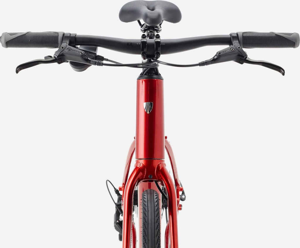 Vélo Fitness Trek FX 2 Stepover Shimano Cues 9V 700 mm Rouge Gén. 4
