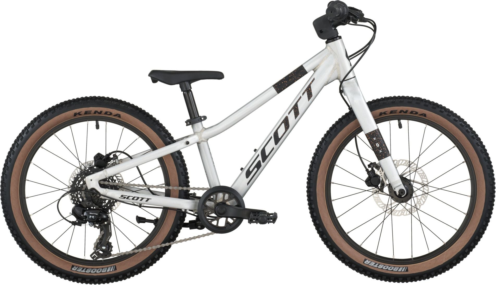 VTT Enfant Scott Scale 200 Shimano 7V 20'' Argent 2026