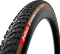 Pneu Gravel Vittoria Terreno T70 Coarse Loose Gravel Endurance 700 mm Tubeless Ready Souple Anti-Puncture Belt Endurance Formulation Graphene Flancs Marrons