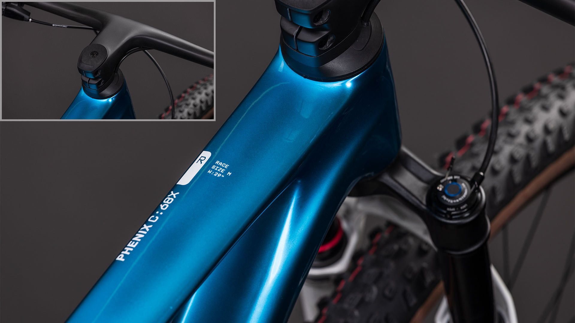 VTT Cube Phenix C:68X Race Sram 12V 29'' Bleu Chrome 2026