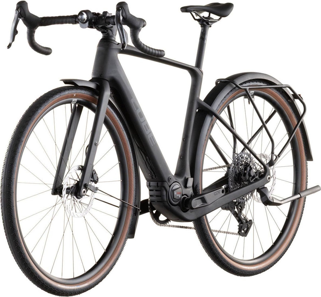Vélo de Gravel Électrique Cube Nuroad Hybrid C:62 EXC 400X FE Sram Rival XPLR AXS 13V 400 Wh 700 mm Noir Blackline 2026