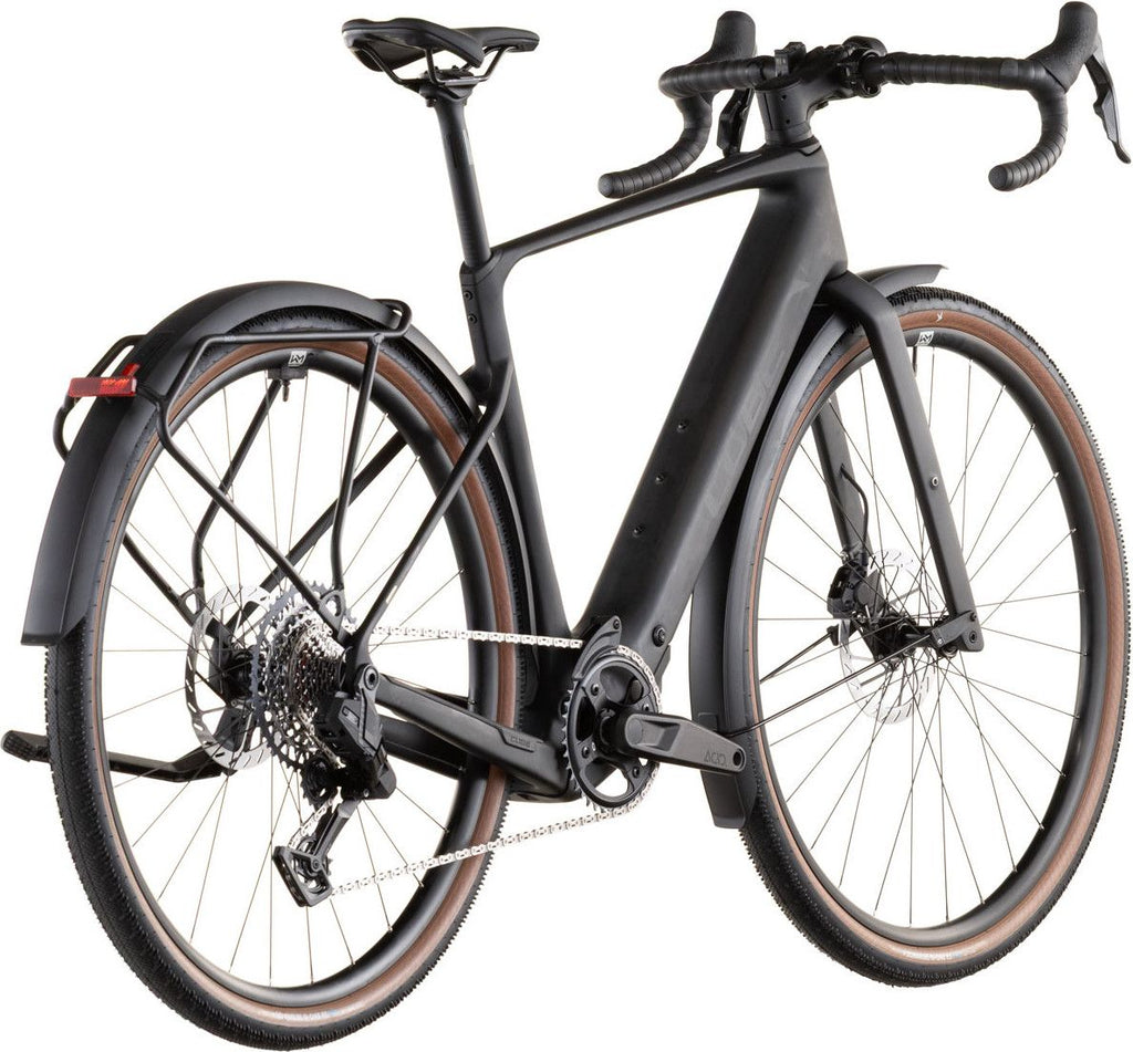 Vélo de Gravel Électrique Cube Nuroad Hybrid C:62 EXC 400X FE Sram Rival XPLR AXS 13V 400 Wh 700 mm Noir Blackline 2026