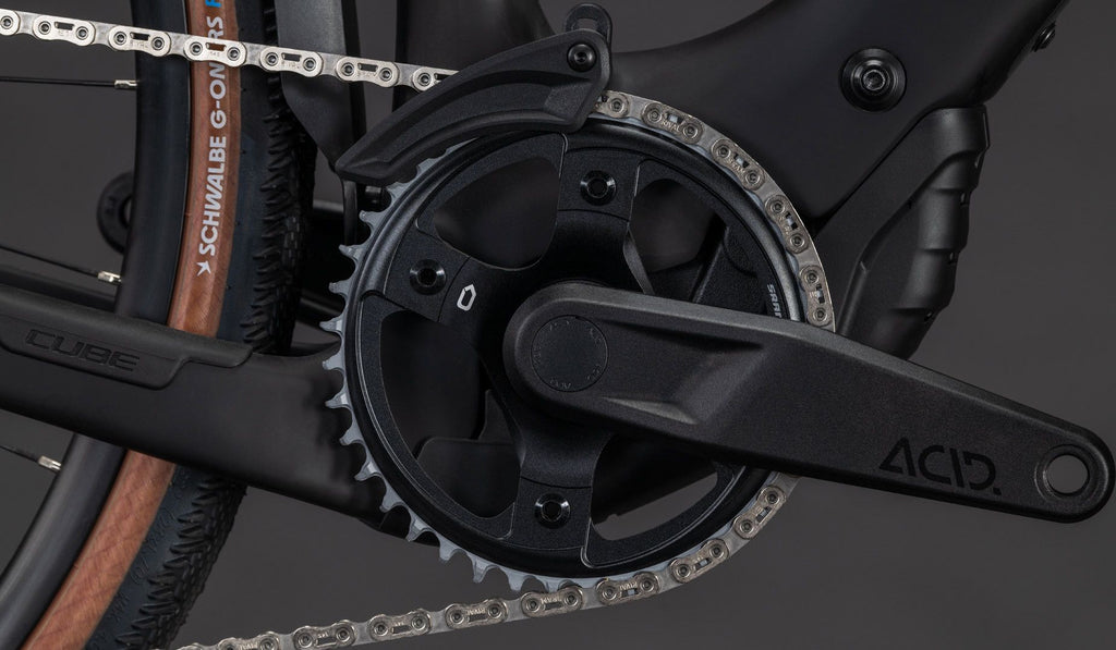 Vélo de Gravel Électrique Cube Nuroad Hybrid C:62 EXC 400X FE Sram Rival XPLR AXS 13V 400 Wh 700 mm Noir Blackline 2026
