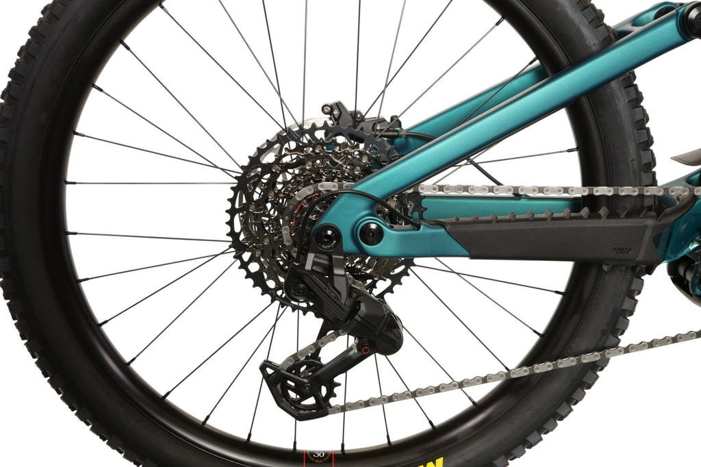 VTT Électrique Tout-Suspendu Santa Cruz Bullit 4 C 70 Sram 12V 600Wh Bosch 100 Nm MX (29/27.5'') Matte Teal Sparkle 2026