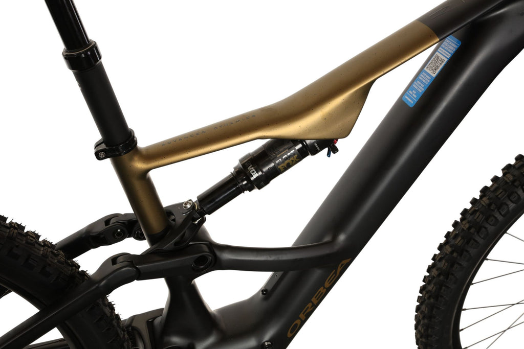 VTT Électrique Tout-Suspendu Orbea Rise LT H10 Shimano 12V 630 Wh Shimano 85 Nm 29'' Noir Diamond Vert Splash Olive 2026