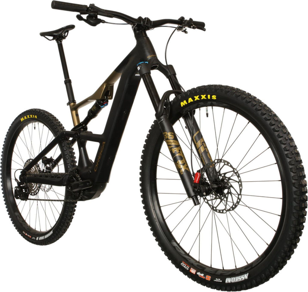 VTT Électrique Tout-Suspendu Orbea Rise LT H10 Shimano 12V 630 Wh Shimano 85 Nm 29'' Noir Diamond Vert Splash Olive 2026