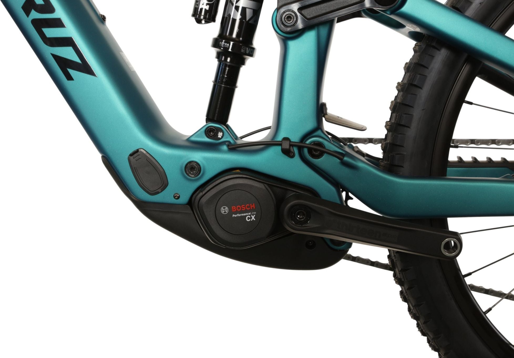 VTT Électrique Tout-Suspendu Santa Cruz Bullit 4 C 70 Sram 12V 600Wh Bosch 100 Nm MX (29/27.5'') Matte Teal Sparkle 2026