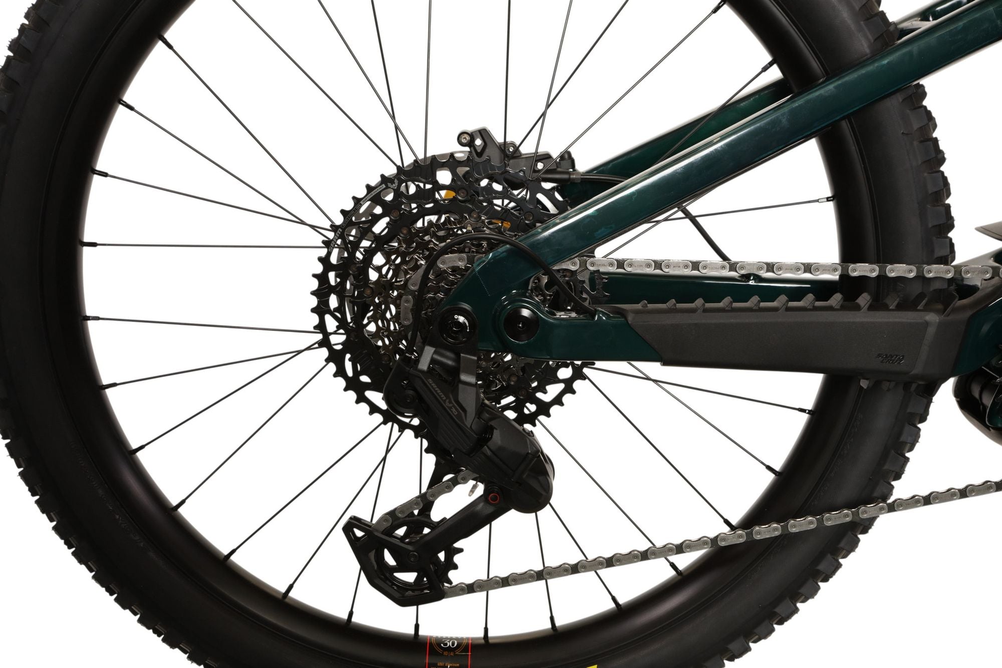 VTT Tout-Suspendu Électrique Santa Cruz Vala C 70 Sram 12V 600Wh Bosch 120 Nm MX (29/27.5'') Midnight Green 2026
