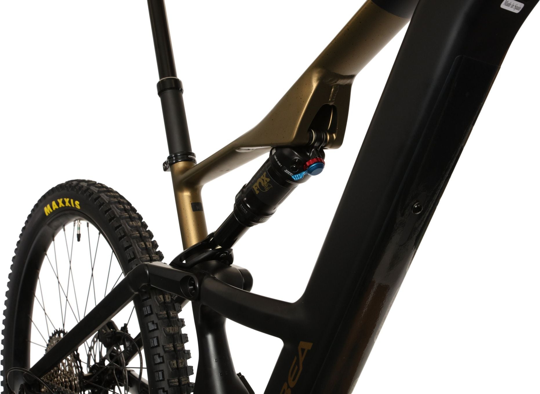 VTT Électrique Tout-Suspendu Orbea Rise LT H10 Shimano 12V 630 Wh Shimano 85 Nm 29'' Noir Diamond Vert Splash Olive 2026