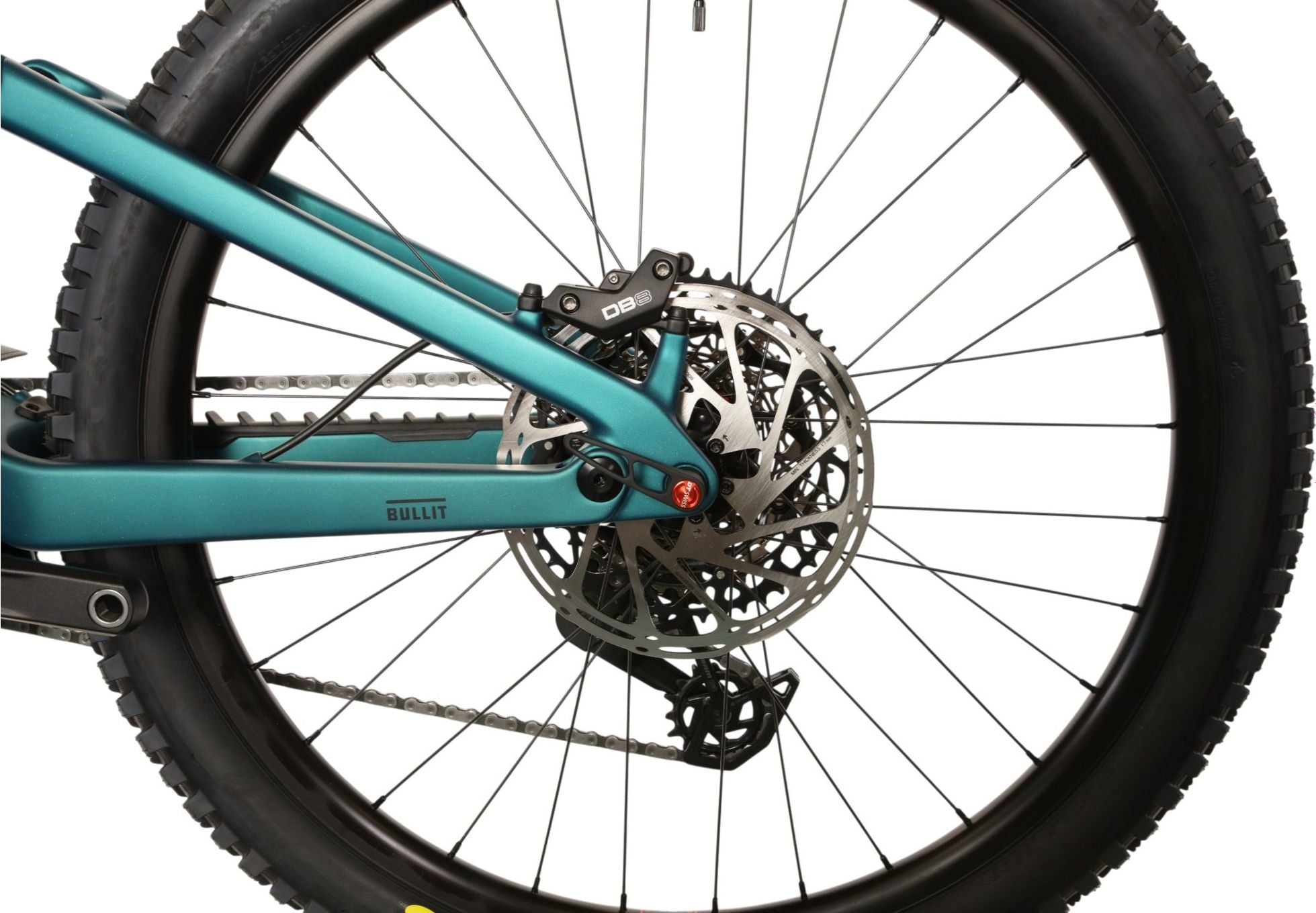 VTT Électrique Tout-Suspendu Santa Cruz Bullit 4 C 70 Sram 12V 600Wh Bosch 100 Nm MX (29/27.5'') Matte Teal Sparkle 2026