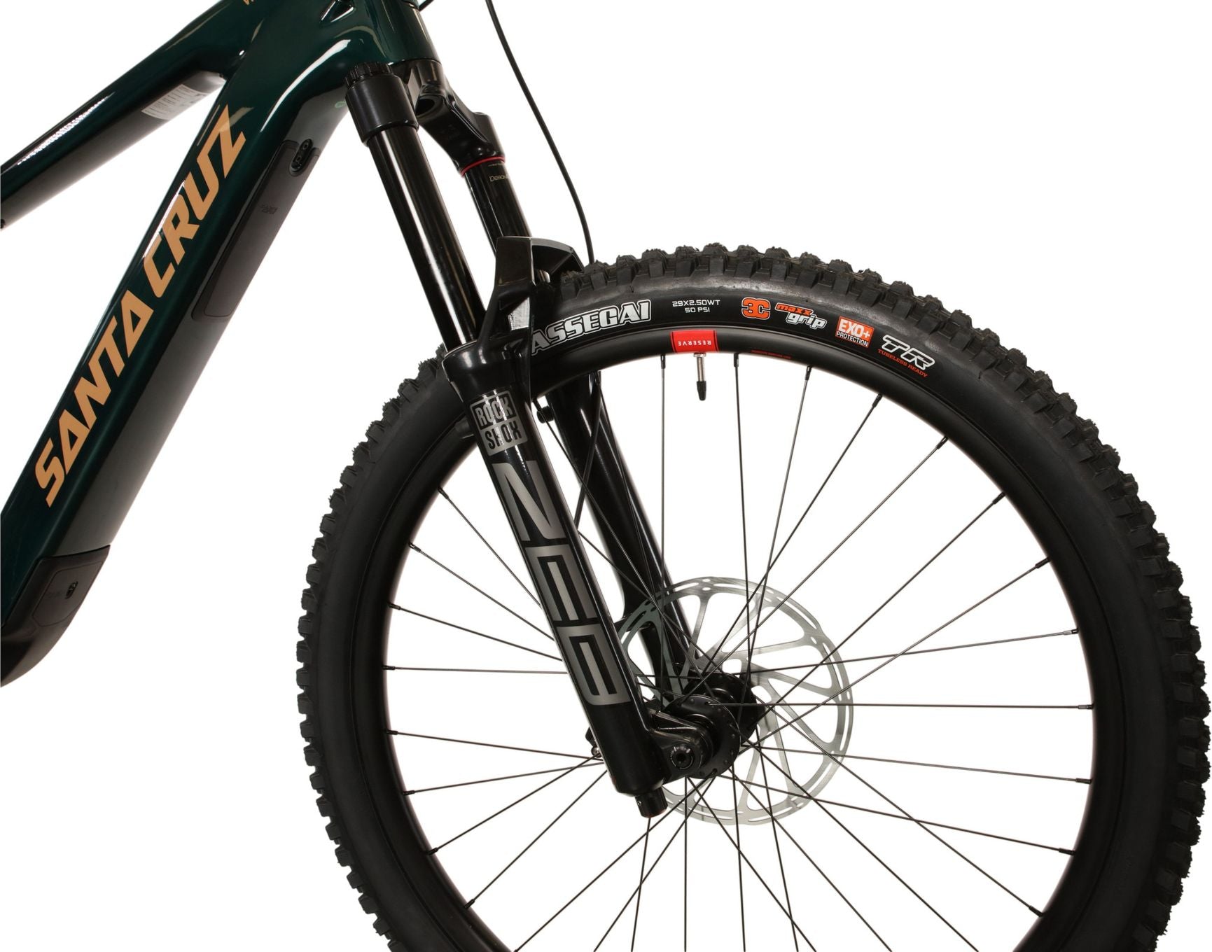 VTT Tout-Suspendu Électrique Santa Cruz Vala C 70 Sram 12V 600Wh Bosch 120 Nm MX (29/27.5'') Midnight Green 2026