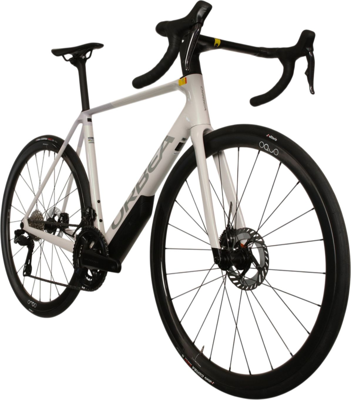 Vélo de Route Orbea Orca M20iTEAM Shimano Ultegra Di2 12V 700 mm Blanc Iris Violet Lilac 2026