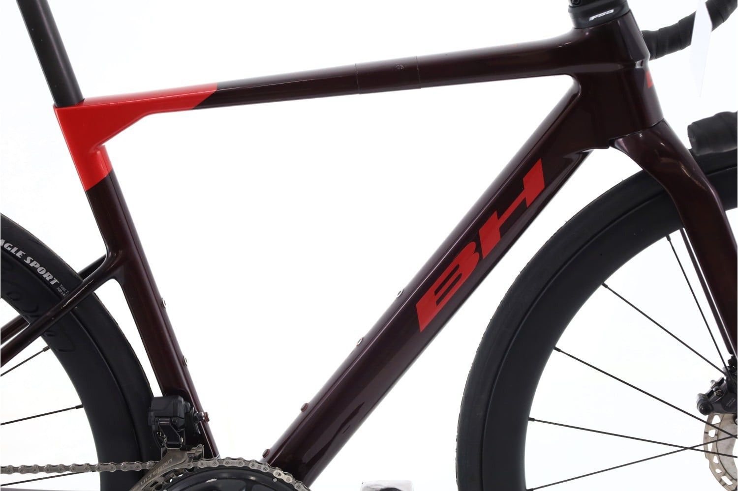Produit reconditionné · BH Ultralight 7.0 Di2 12V · Rouge / Vélo de route | Très bon état