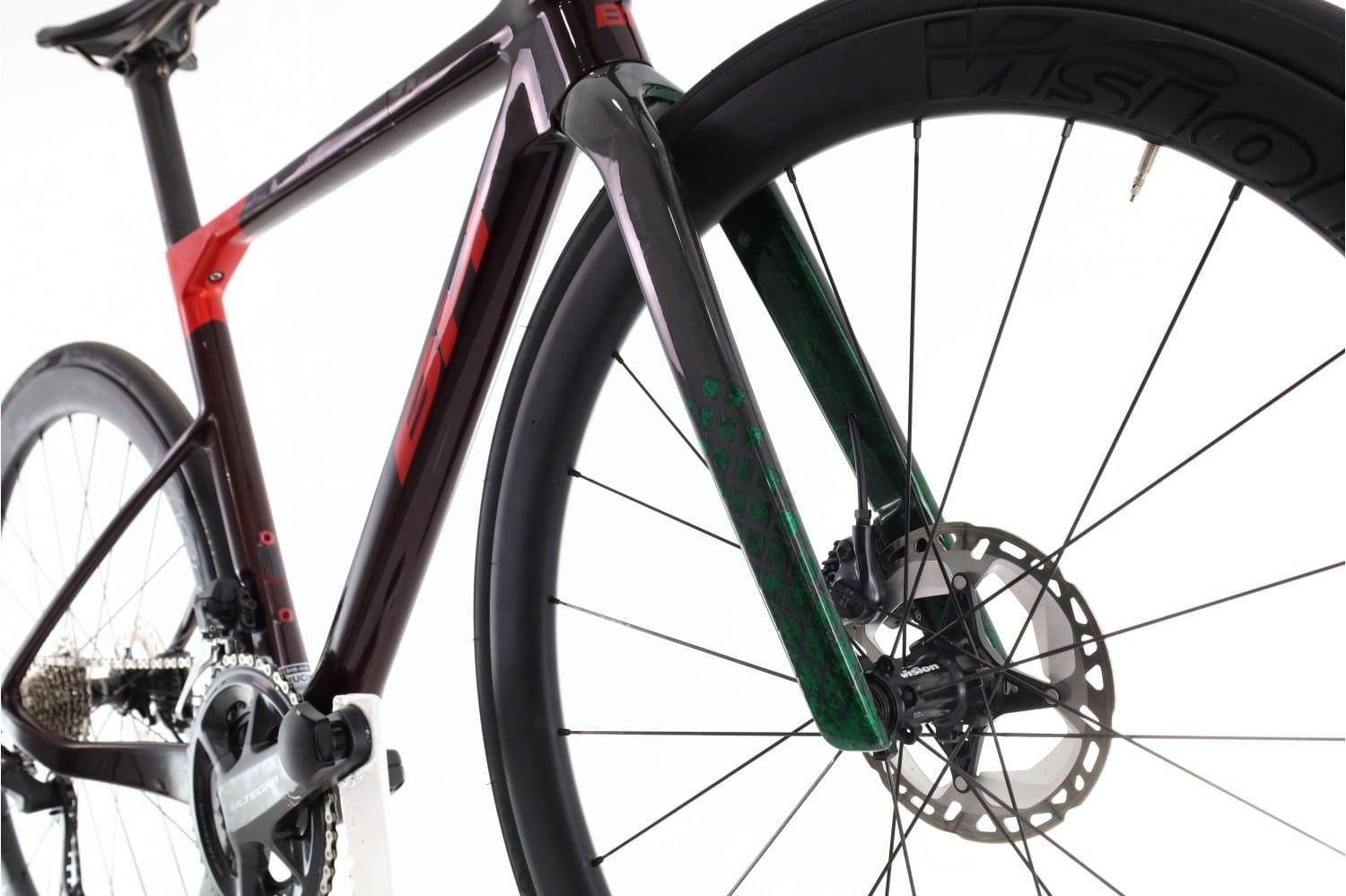 Produit reconditionné · BH Ultralight 7.0 Di2 12V · Rouge / Vélo de route | Très bon état