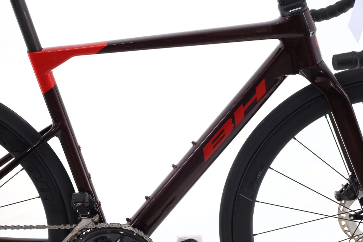 Produit reconditionné · BH Ultralight 7.0 Di2 12V · Rouge / Vélo de route | Très bon état