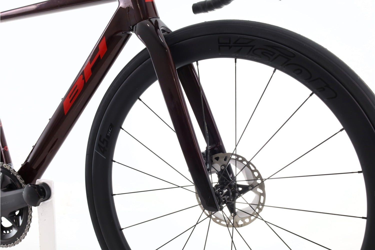 Produit reconditionné · BH Ultralight 7.0 Di2 12V · Rouge / Vélo de route | Très bon état