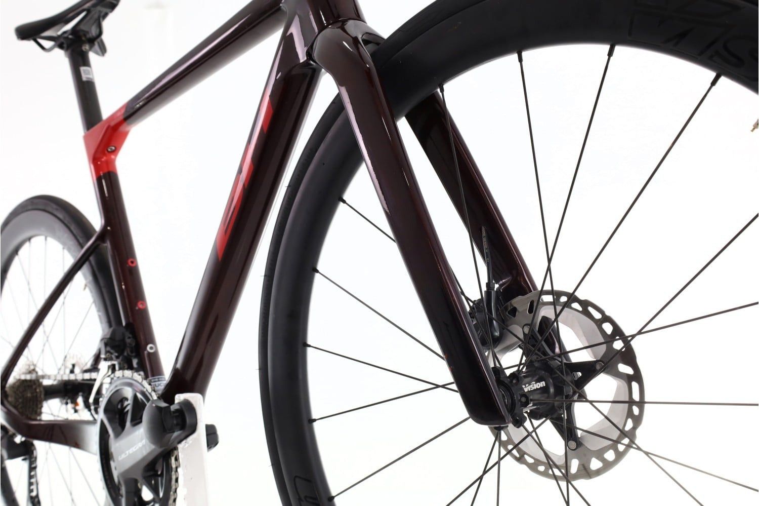 Produit reconditionné · BH Ultralight 7.0 Di2 12V · Rouge / Vélo de route | Très bon état