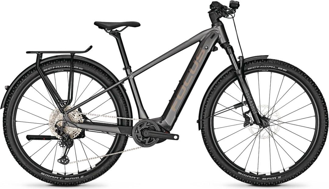 VTC Électrique Focus Aventura² 6.9 Shimano 12V 625Wh 29'' Gris