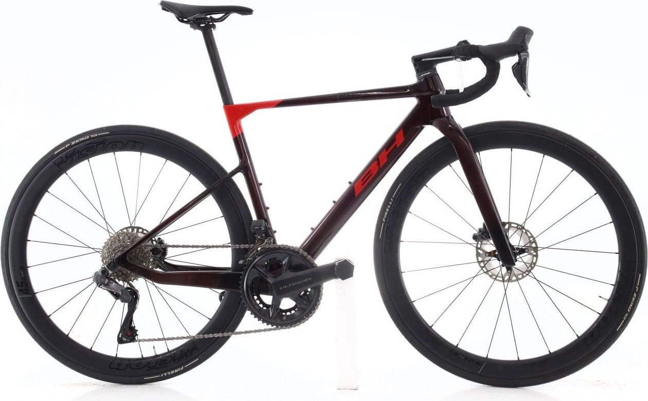 Produit reconditionné · BH Ultralight 7.0 Di2 12V · Rouge / Vélo de route | Très bon état