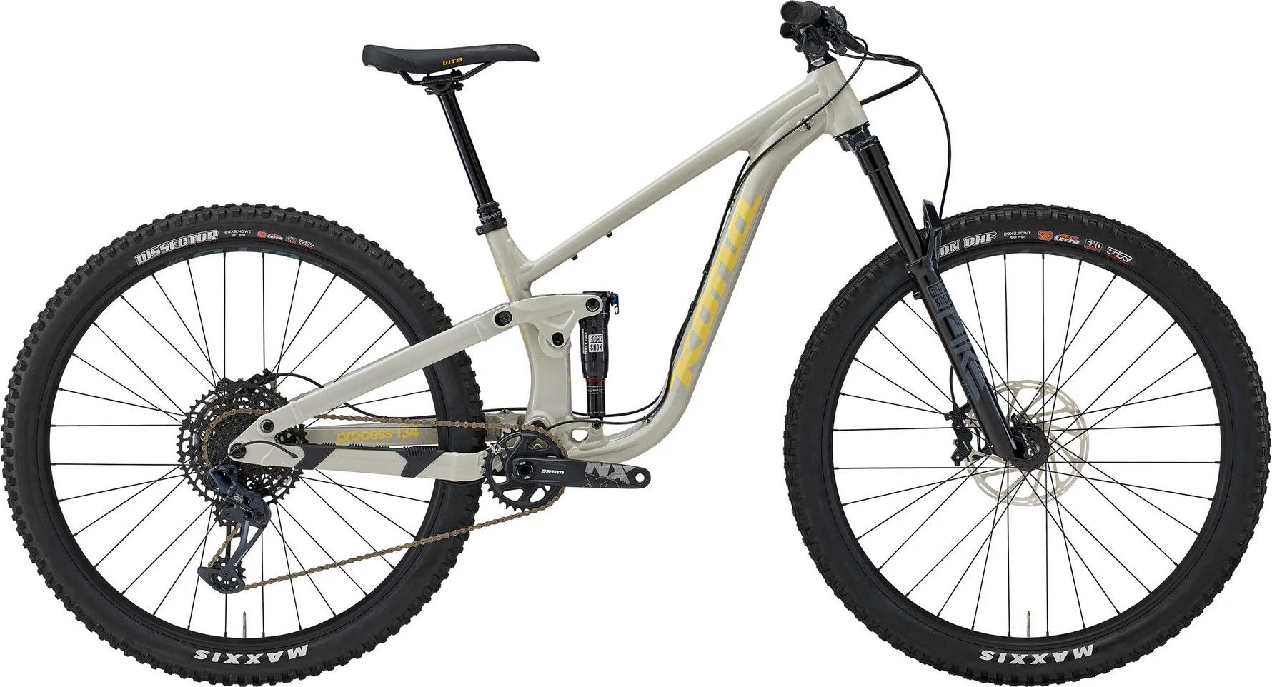 VTT Tout-Suspendu Kona Process 134 DL 29" Beige
