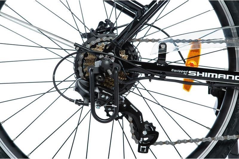 Produit Reconditionné- Vélo de Ville Electrique Semi Rigide 26.2 - SHIMANO 7V - Autonomie 80km | Très bon état