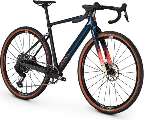 Vélo de Gravel Focus Atlas 8.8 Sram Apex / S1000 Eagle AXS 12V 700 mm Bleu Marine/Noir 2026