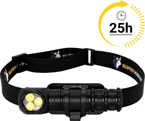 Lampe frontale 2 en 1 LITE300 - 600 lumens / rechargeable
