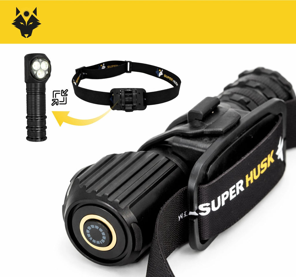 Lampe frontale 2 en 1 LITE300 - 600 lumens / rechargeable