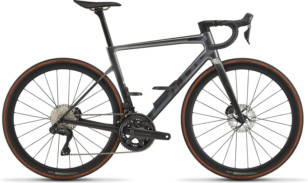 Vélo de Route BMC Teammachine SLR 01 Three Shimano Ultegra Di2 12V 700 mm Argent/Gris 2027