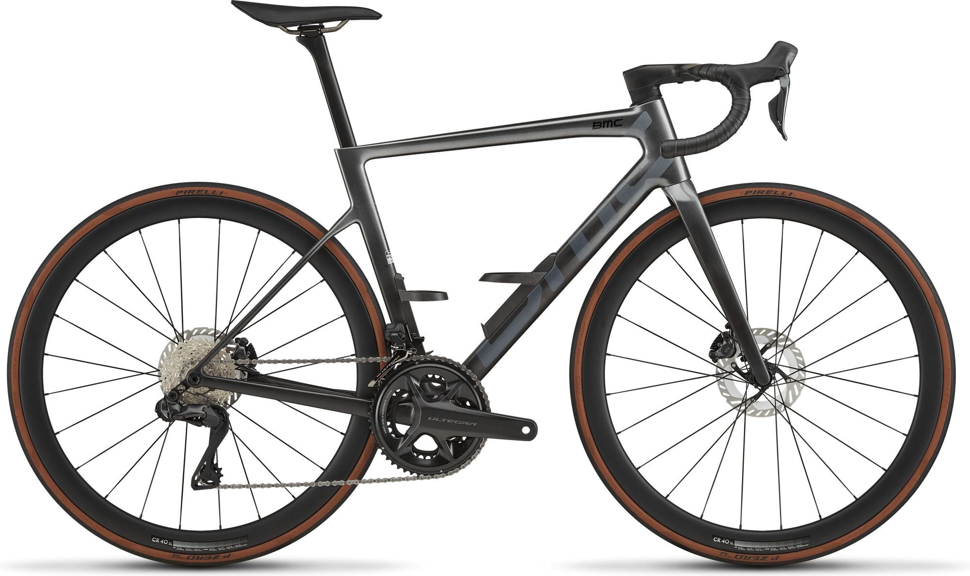 Vélo de Route BMC Teammachine SLR 01 Three Shimano Ultegra Di2 12V 700 mm Argent/Gris 2027