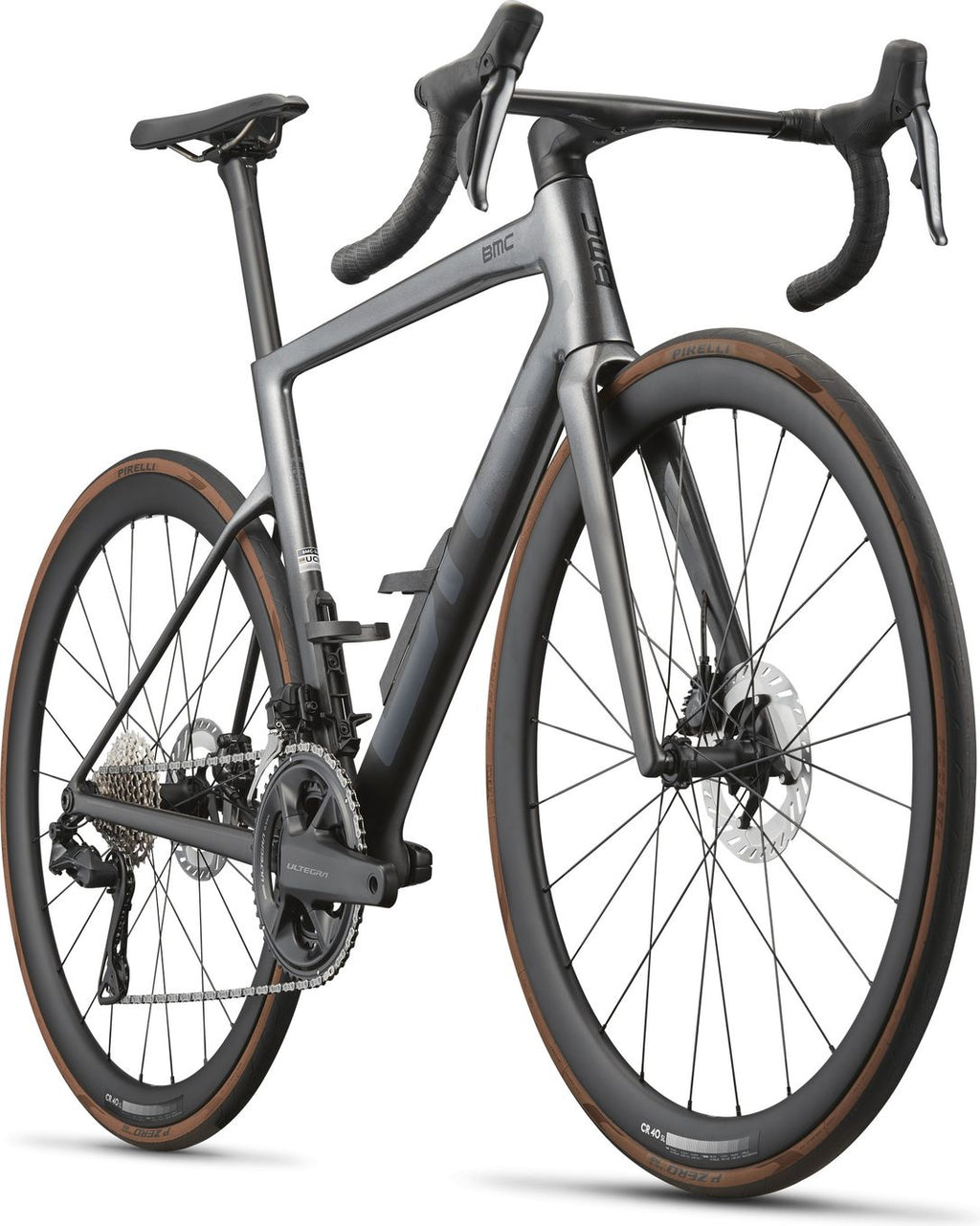 Vélo de Route BMC Teammachine SLR 01 Three Shimano Ultegra Di2 12V 700 mm Argent/Gris 2027