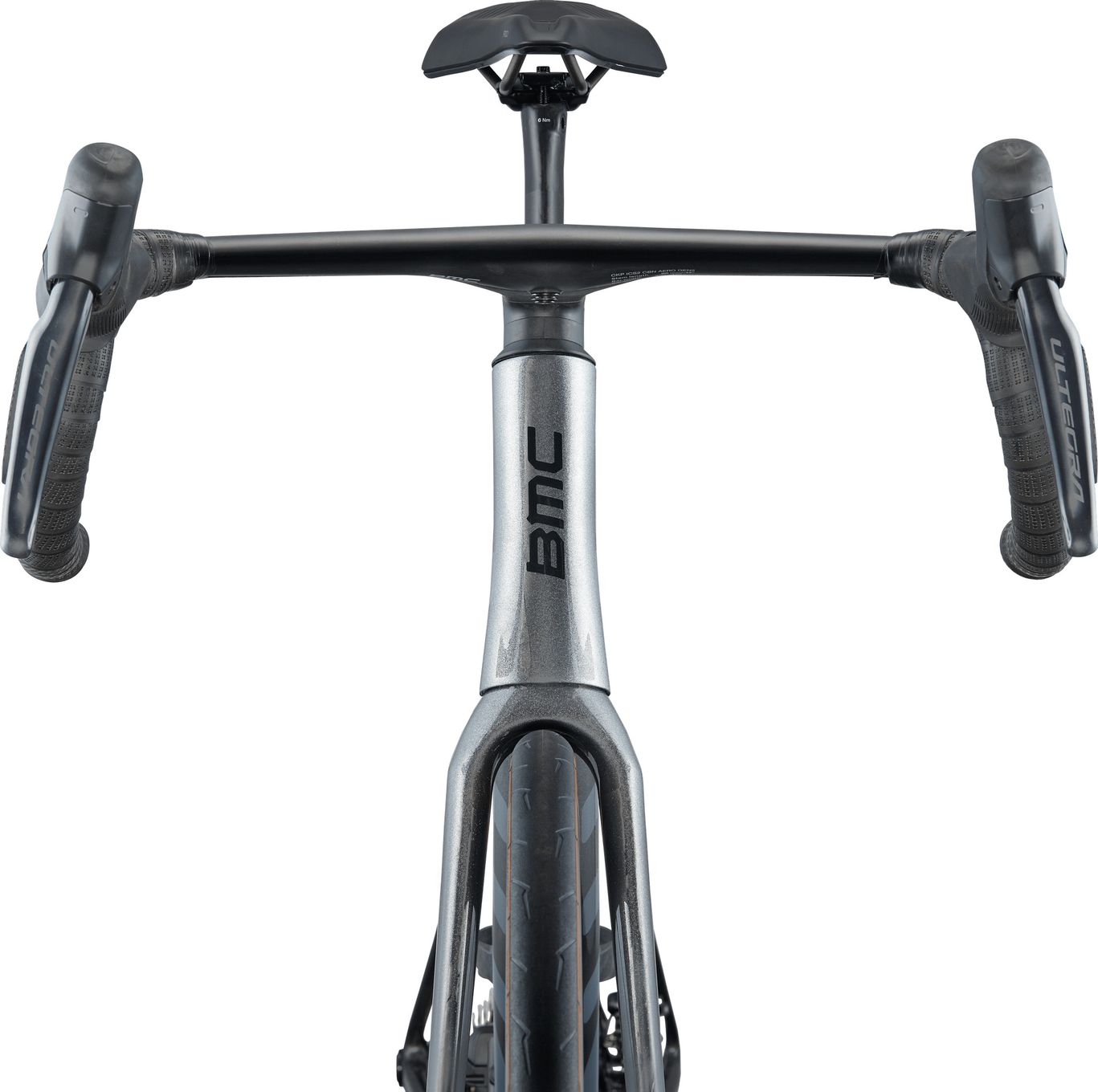 Vélo de Route BMC Teammachine SLR 01 Three Shimano Ultegra Di2 12V 700 mm Argent/Gris 2027