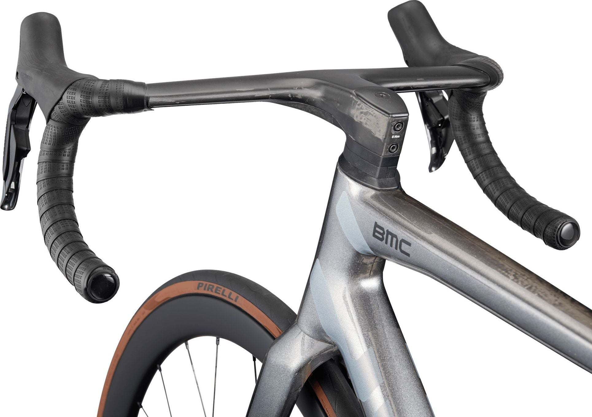 Vélo de Route BMC Teammachine SLR 01 Three Shimano Ultegra Di2 12V 700 mm Argent/Gris 2027