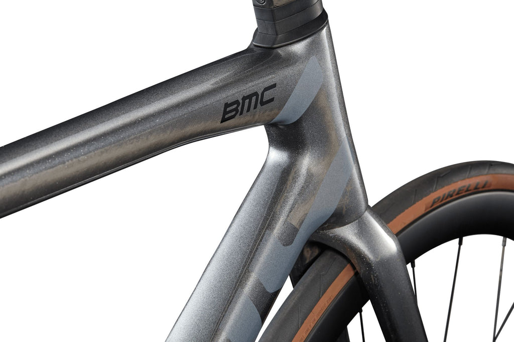 Vélo de Route BMC Teammachine SLR 01 Three Shimano Ultegra Di2 12V 700 mm Argent/Gris 2027