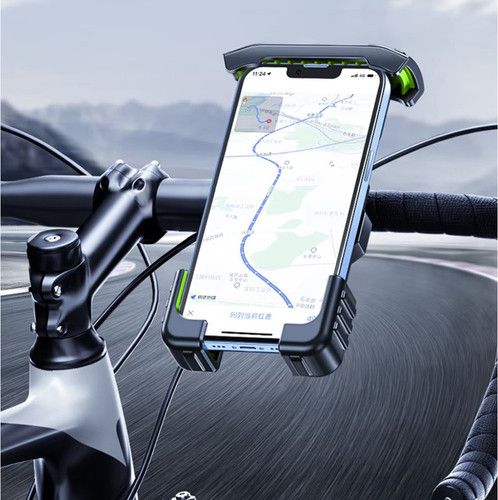 Support de téléphone pour vélo noir universel