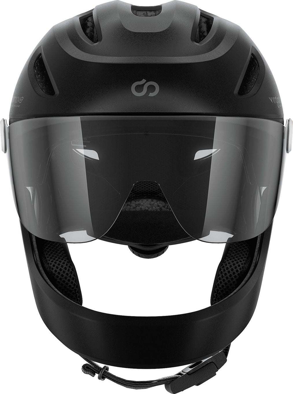 Virgo Integral Mips Noir - Casque Intégral Urbain avec visière et phare arrière