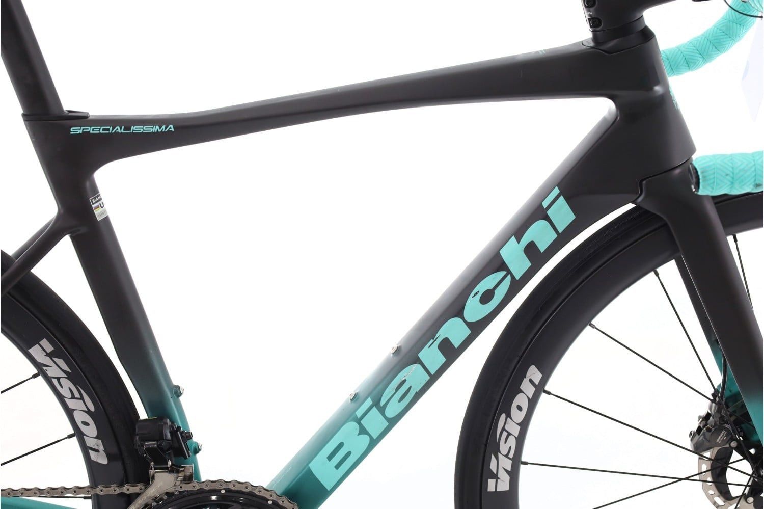 Produit reconditionné · Bianchi Specialissima Di2 12V · Gris / Vélo de route | Très bon état
