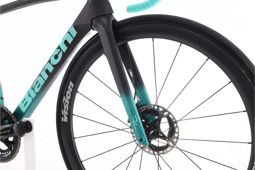 Produit reconditionné · Bianchi Specialissima Di2 12V · Gris / Vélo de route | Très bon état