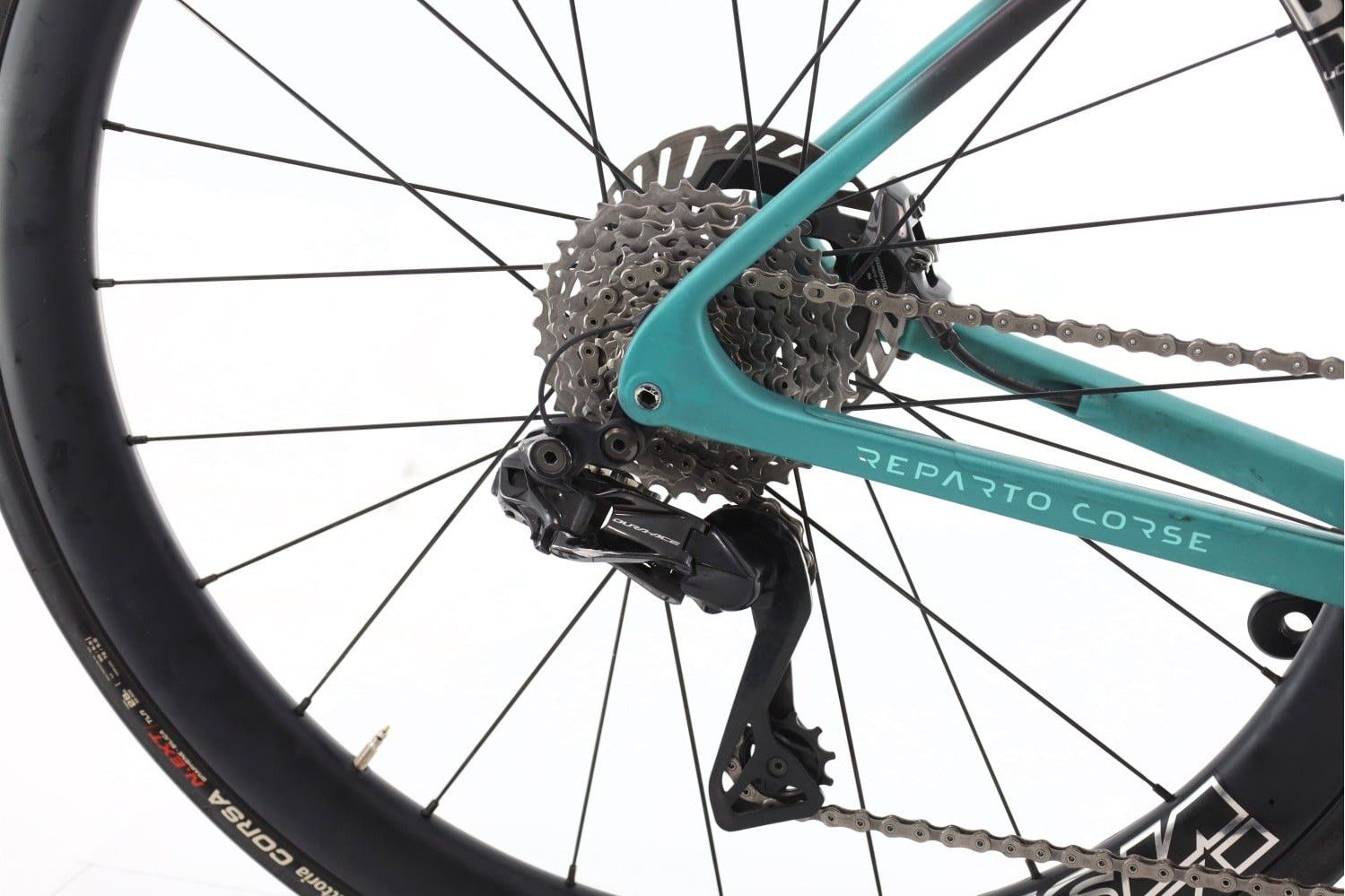 Produit reconditionné · Bianchi Specialissima Arkea Team Di2 12V · Noir / Vélo de route | Très bon état