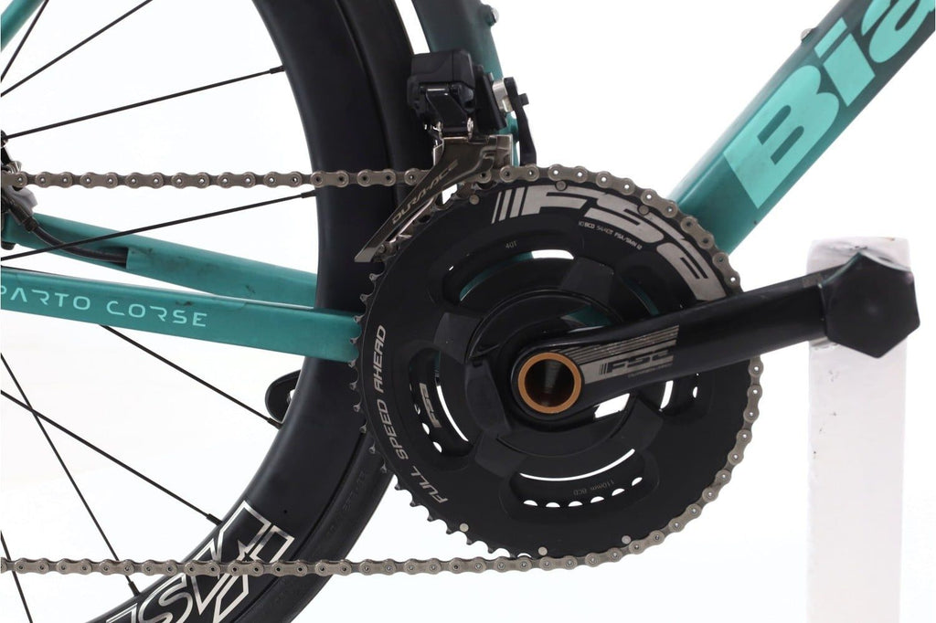 Produit reconditionné · Bianchi Specialissima Arkea Team Di2 12V · Noir / Vélo de route | Très bon état
