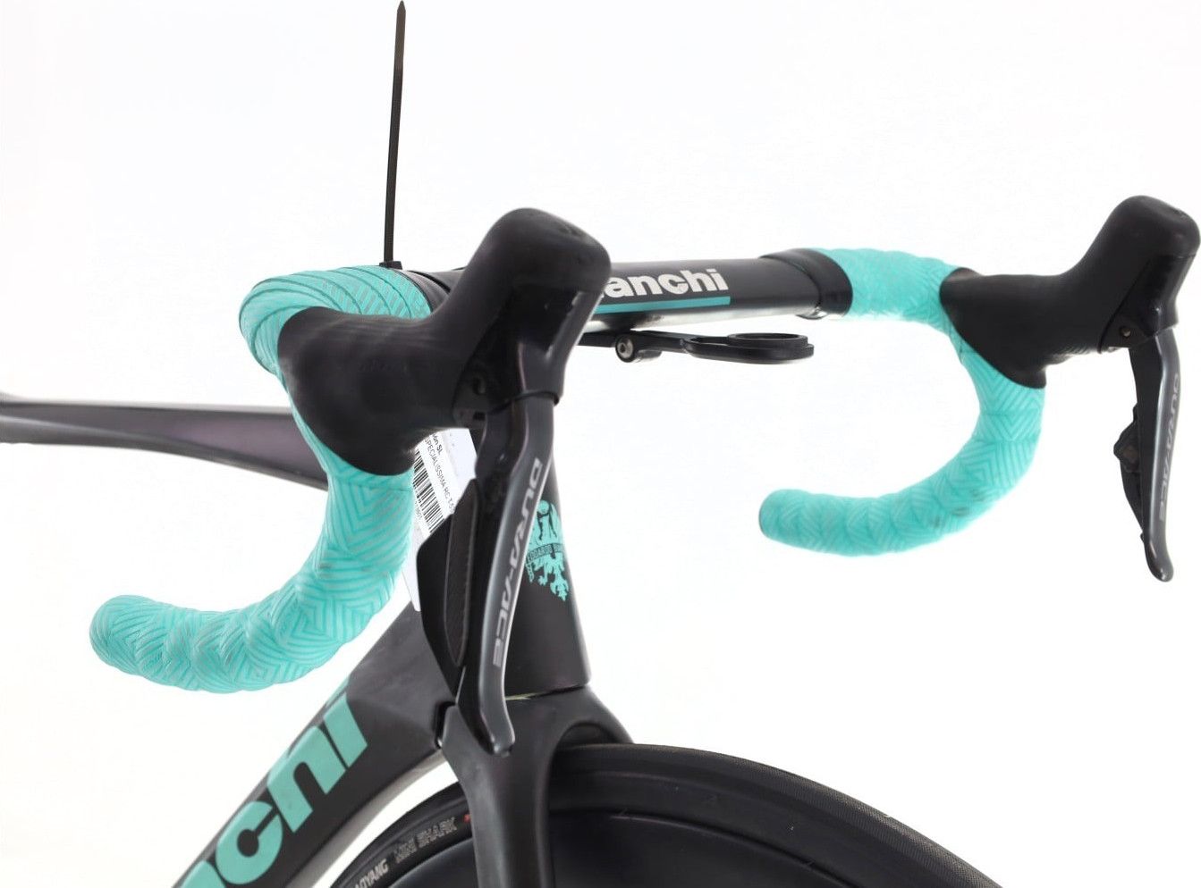 Produit reconditionné · Bianchi Specialissima Arkea Team Di2 12V · Noir / Vélo de route | Très bon état