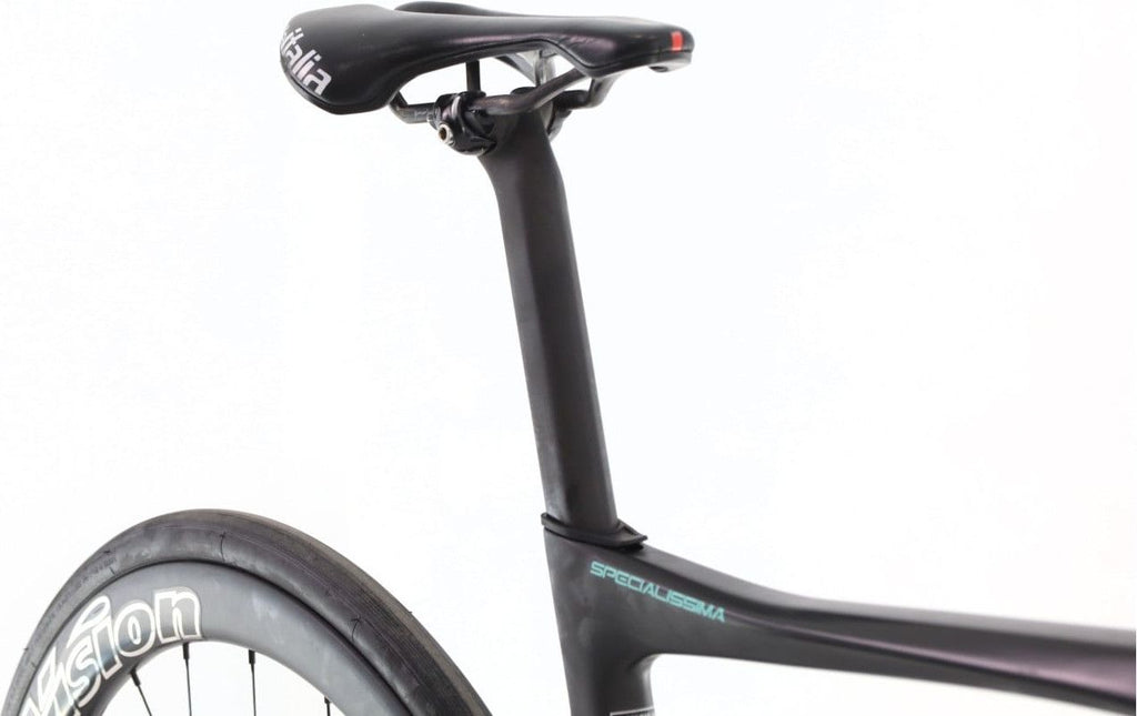 Produit reconditionné · Bianchi Specialissima Arkea Team Di2 12V · Noir / Vélo de route | Très bon état