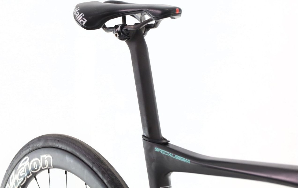 Produit reconditionné · Bianchi Specialissima Arkea Team Di2 12V · Noir / Vélo de route | Très bon état