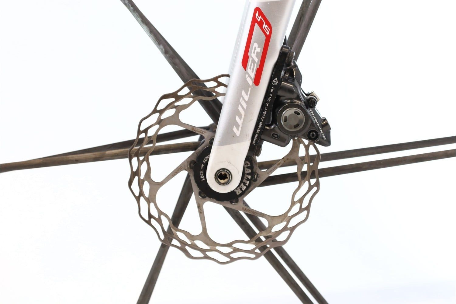 Produit reconditionné · Wilier SLR Di2 12V · Blanc / Vélo de route | Très bon état