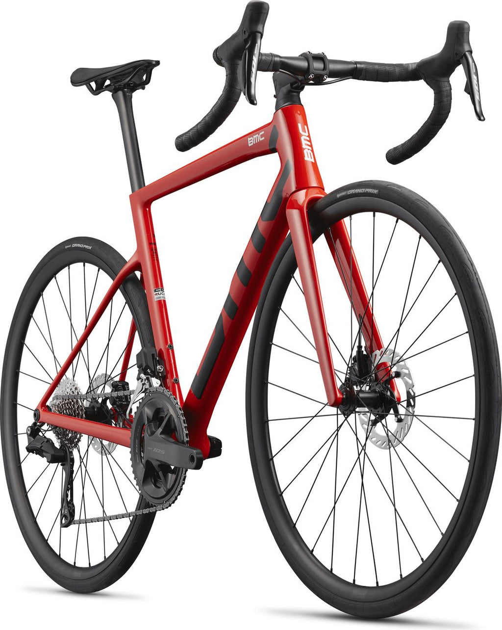 Vélo de Route BMC Teammachine SLR Two Shimano 105 Di2 12V 700 mm Rouge/Noir 2027
