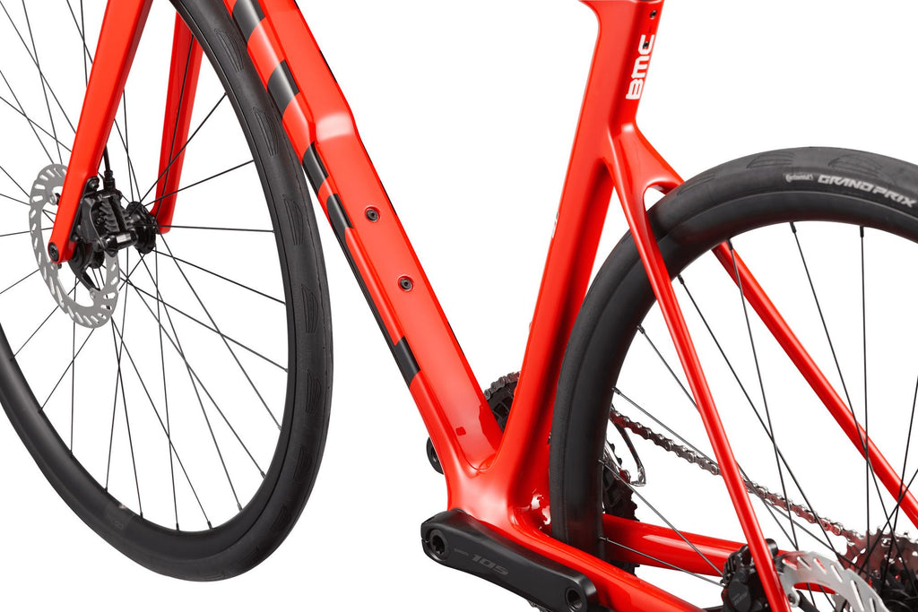 Vélo de Route BMC Teammachine SLR Two Shimano 105 Di2 12V 700 mm Rouge/Noir 2027