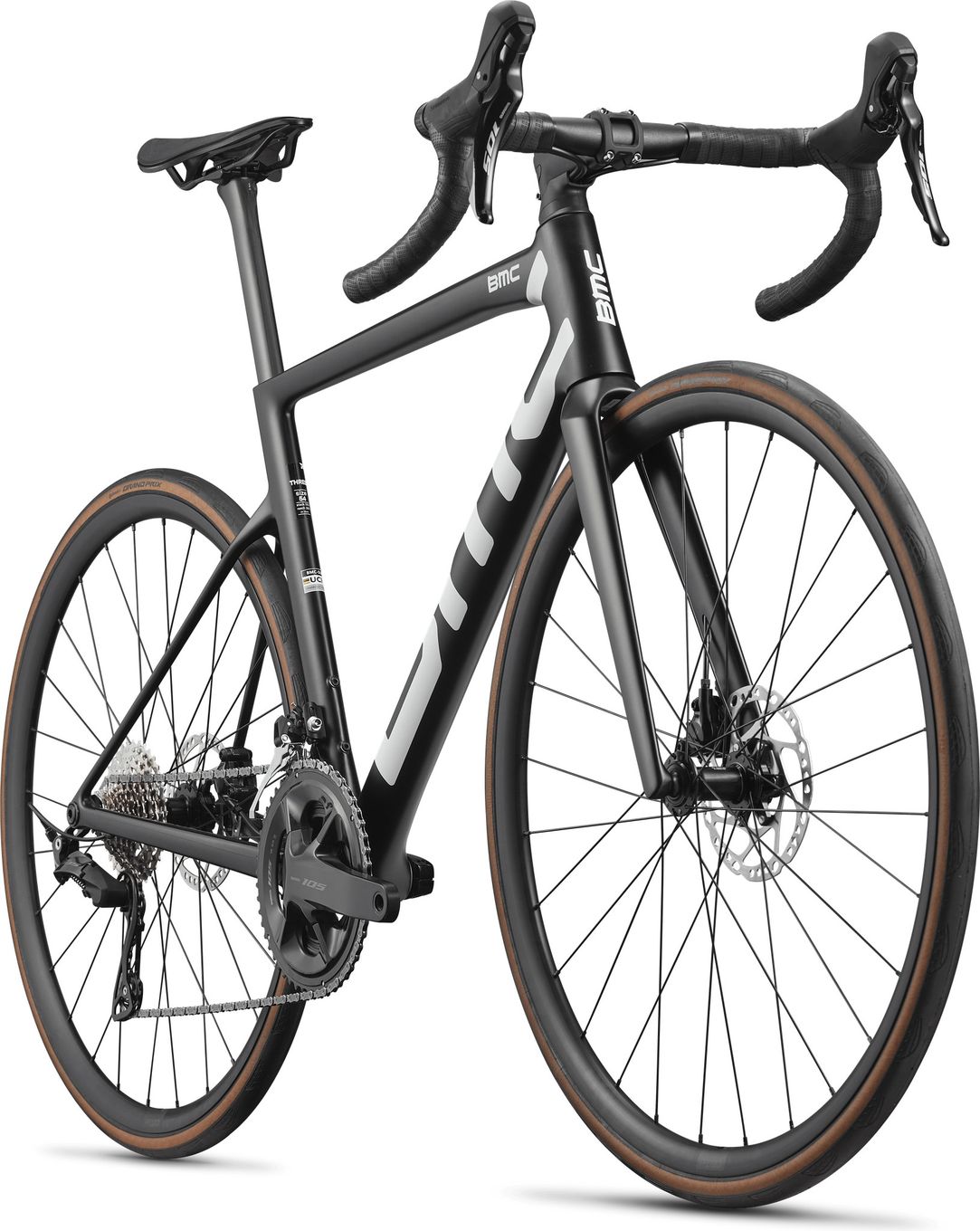 Vélo de Route BMC Teammachine SLR Three Shimano 105 12V 700 mm Noir/Blanc 2027