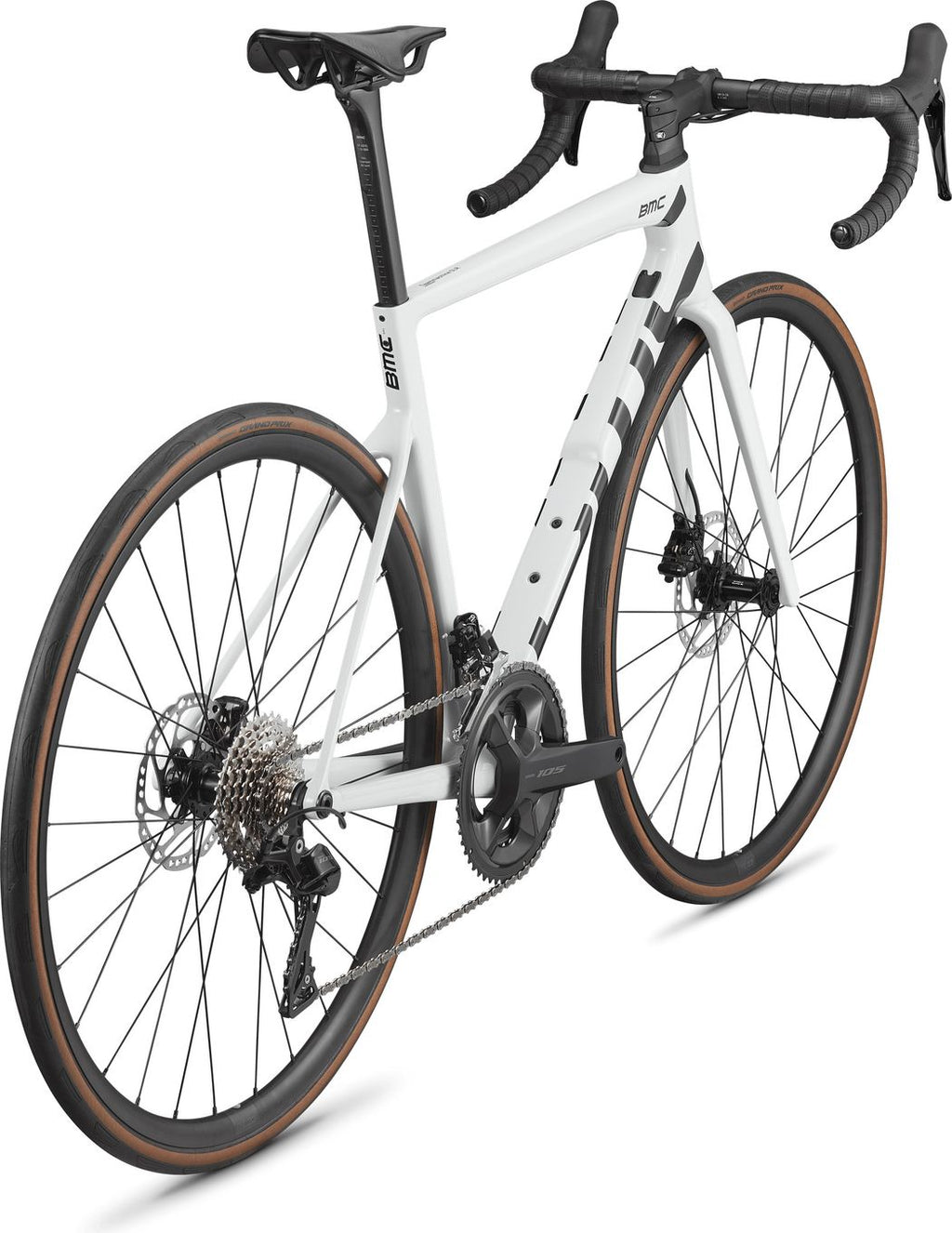 Vélo de Route BMC Teammachine SLR Three Shimano 105 12V 700 mm Blanc/Noir 2027