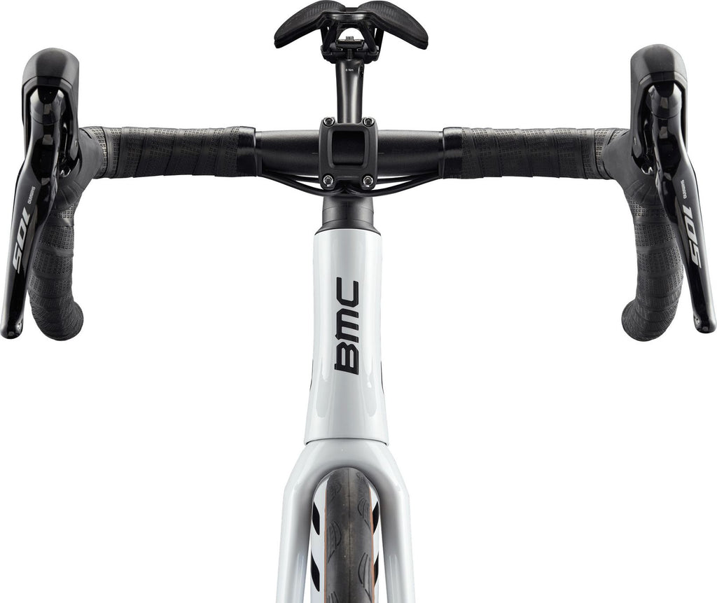 Vélo de Route BMC Teammachine SLR Three Shimano 105 12V 700 mm Blanc/Noir 2027